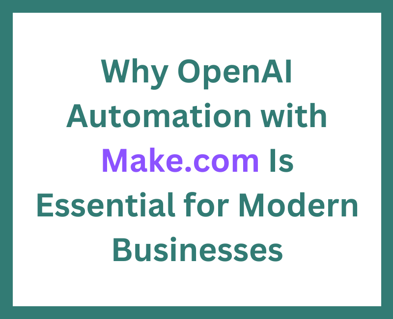 Discover the benefits of OpenAi automation for your business